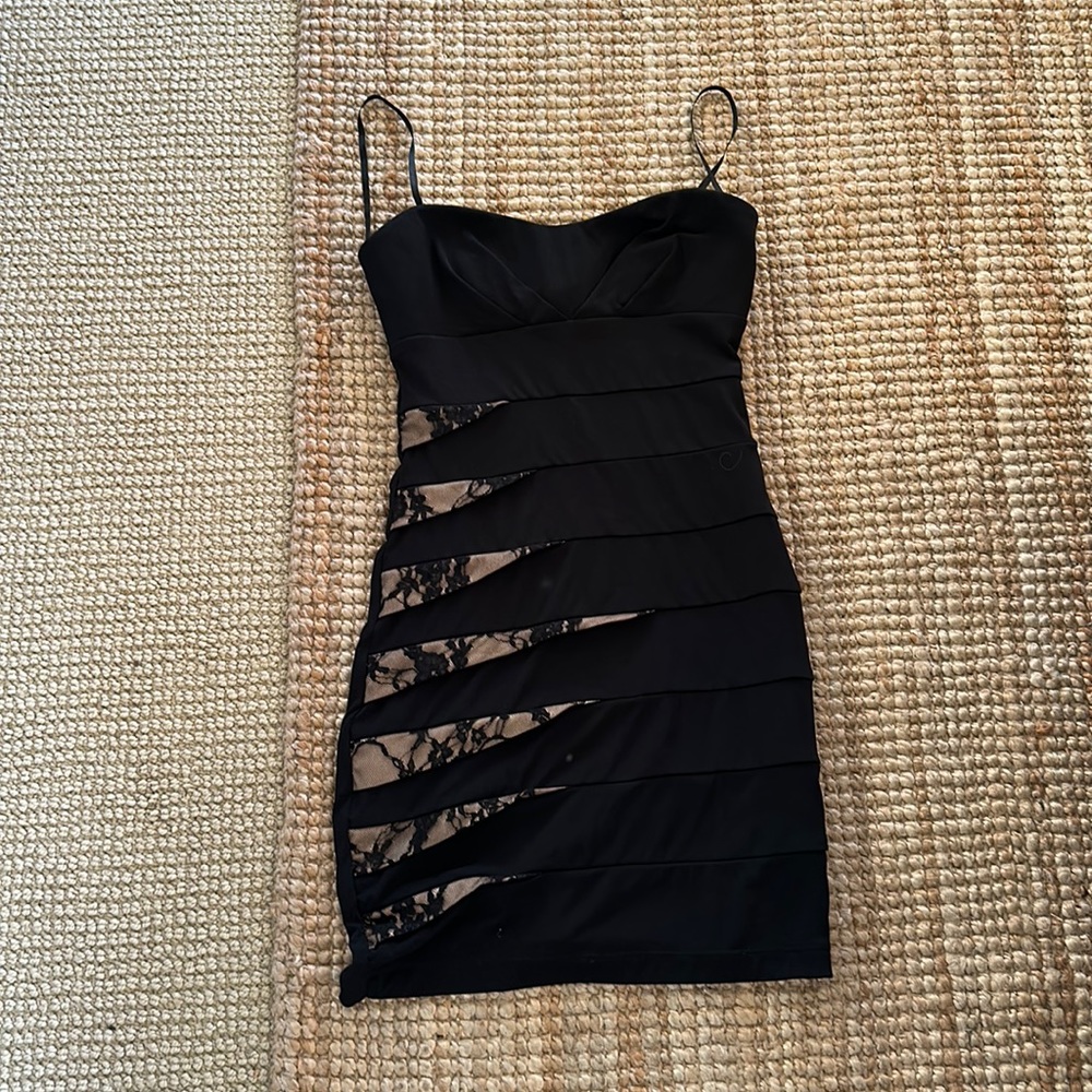 Back bodycon dress size S